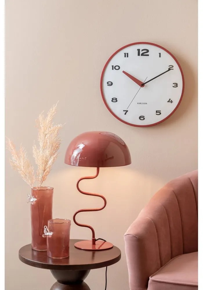 Vază roz din sticlă (înălțime 27 cm) Bird On Branch – PT LIVING