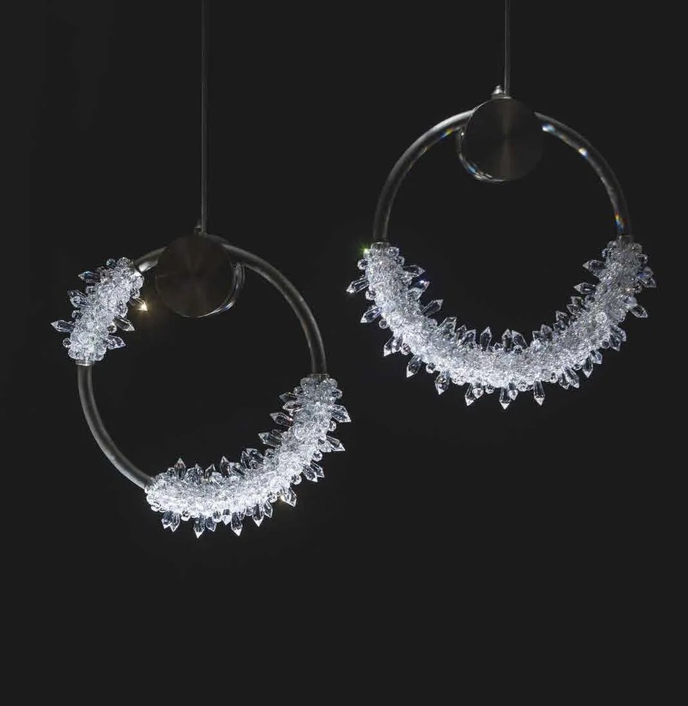 Lustra LED moderna Vision design LUX cristal SPARKLING FROST 35cm