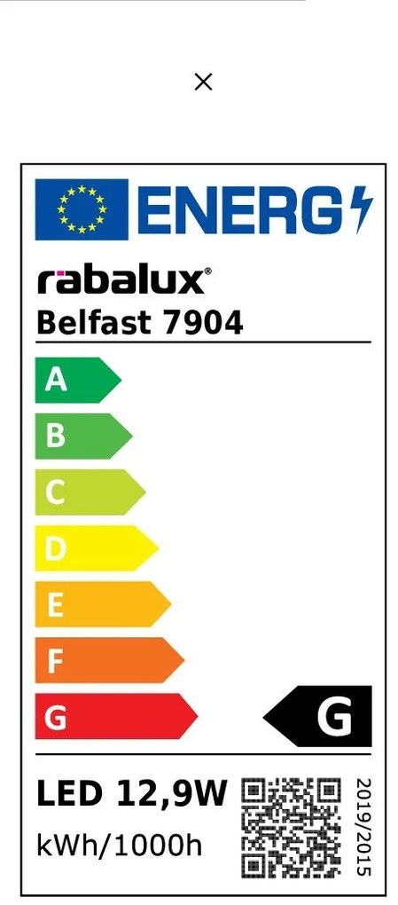 Aplica LED de exterior moderna tip spot ambiental IP65 Belfast