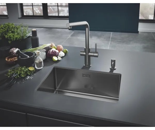 GROHE 40535AL0 - Dozator de săpun COSMOPOLITAN 500 ml, grafit