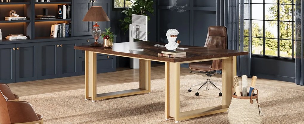 Masa de Birou, 160 cm, office Maro, masa sala conferinta, birou managerial - BIM5