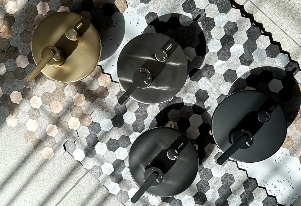 Set de dus incastrat Rea Ontario negru + BOX