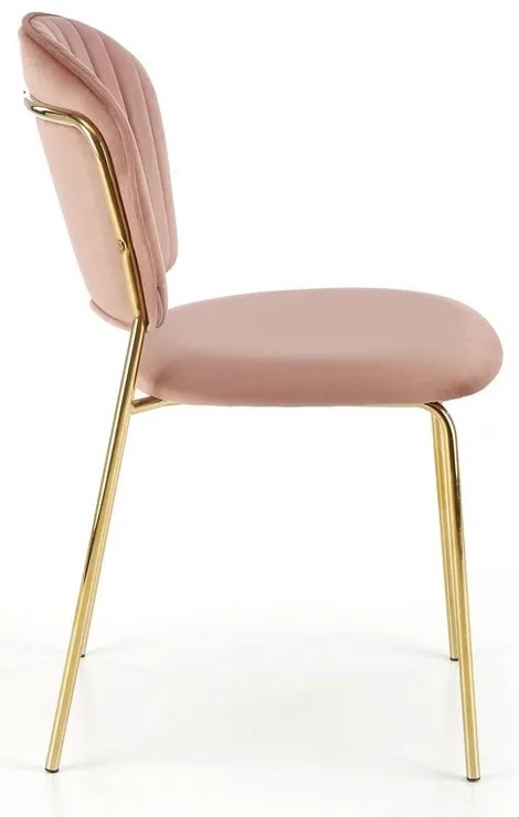 Scaun de bucaterie Lento, roz