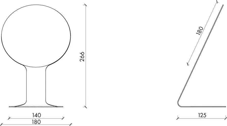 Oglindă cosmetică 18x26,5 cm Feys – noo.ma