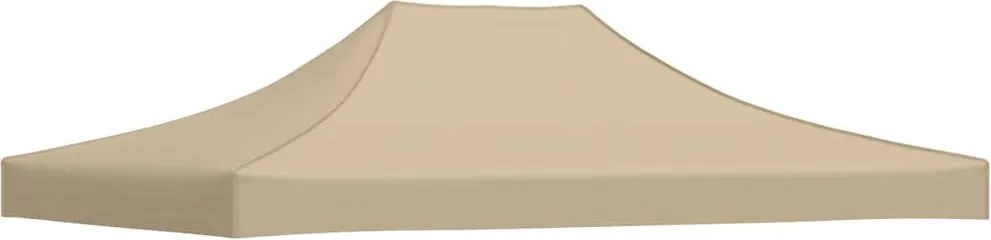 vidaXL Acoperiș pentru cort de petrecere, bej, 4 x 3 m, 270 g/m²