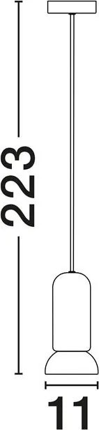 Pendul design minimalist PARLO roz