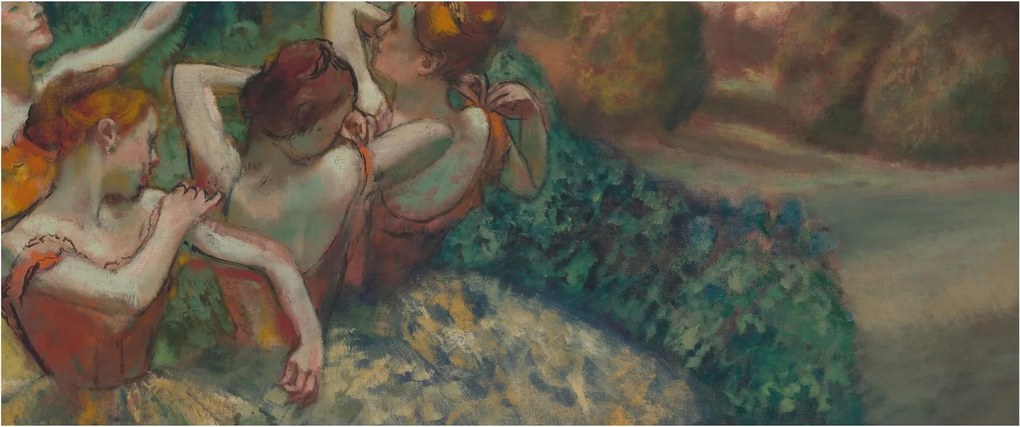 Tablou - Edgar Degas, Four Dancers, reproducere (120x50 cm)