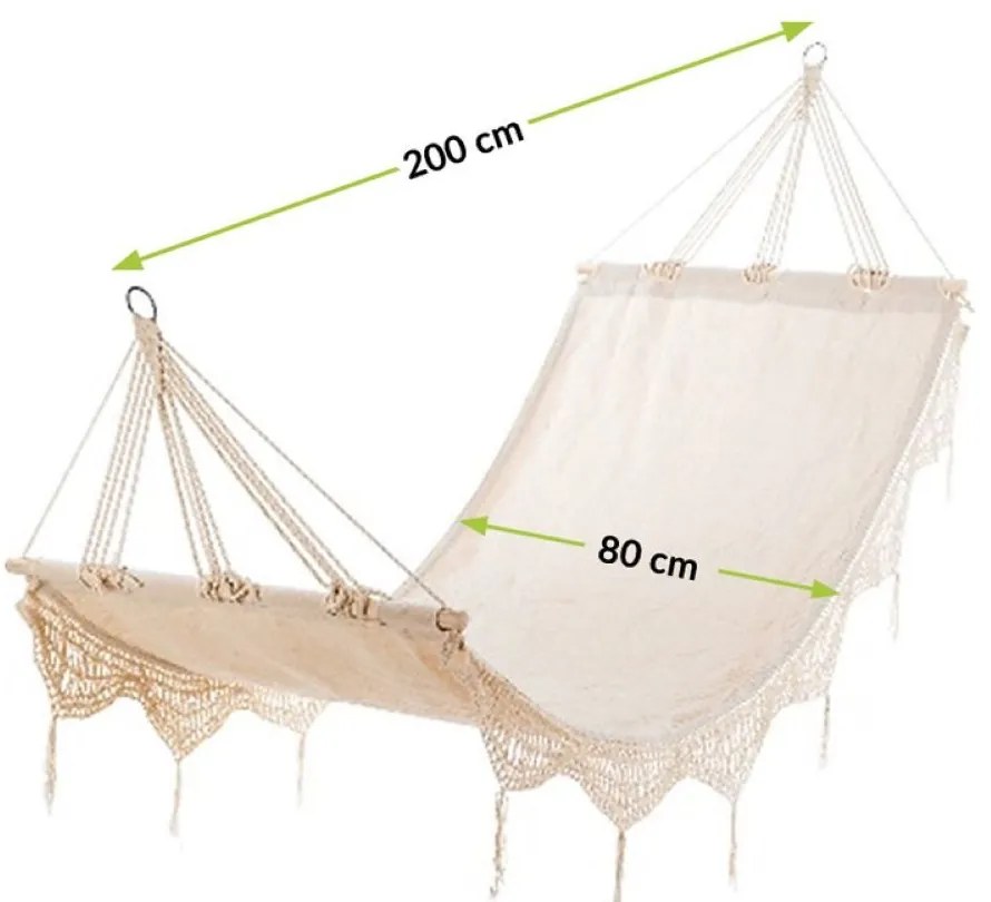 Hamac de gradina Etno 200x80 cm