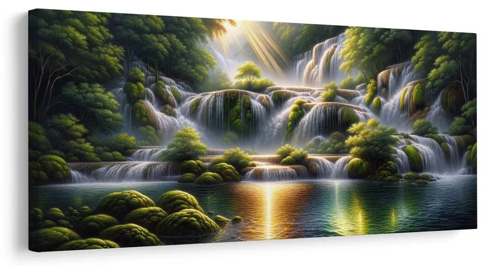 Tablou cascade sclipitoare