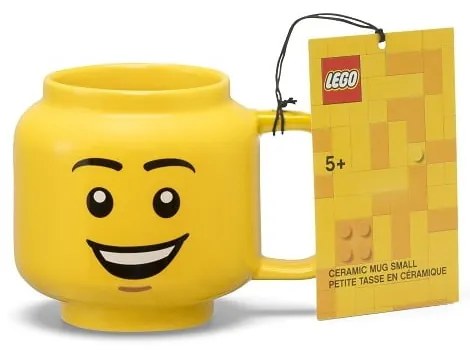 Cană pentru copii galben din ceramică 255 ml Head – LEGO®