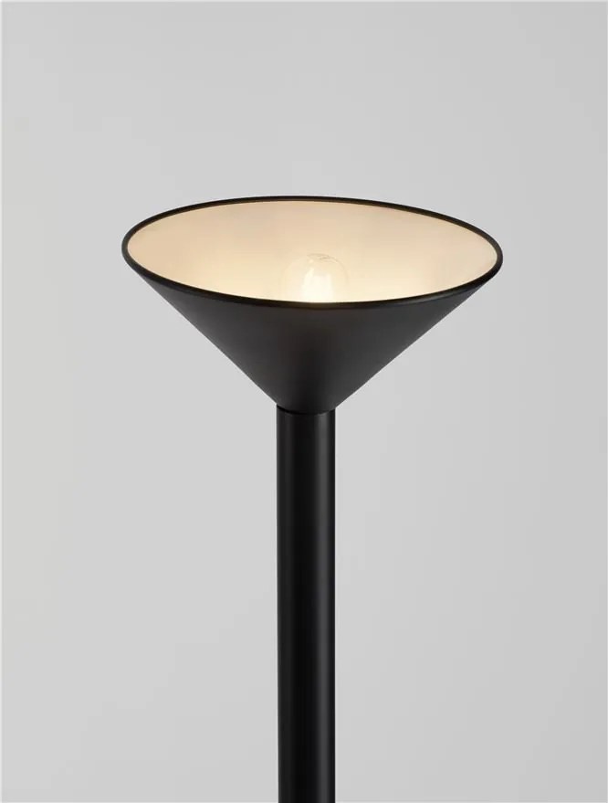 Lampadar de podea stil modern TAZU negru