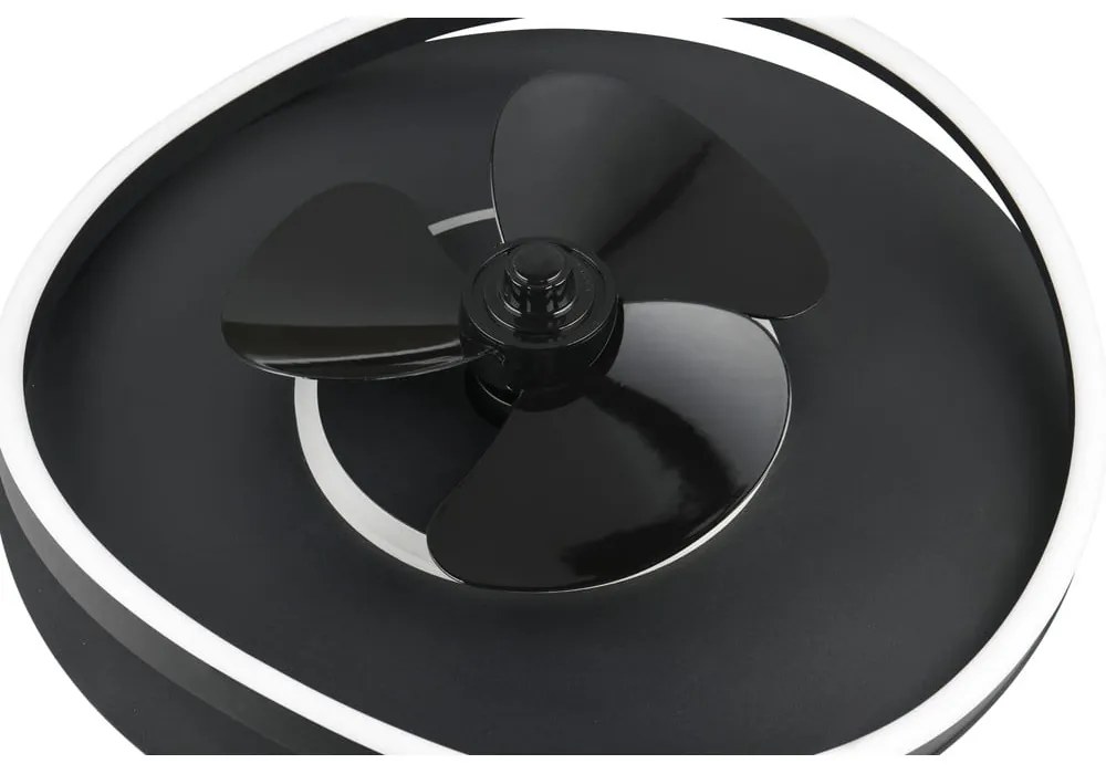 Plafonieră negru-mat LED Sortland – Reality