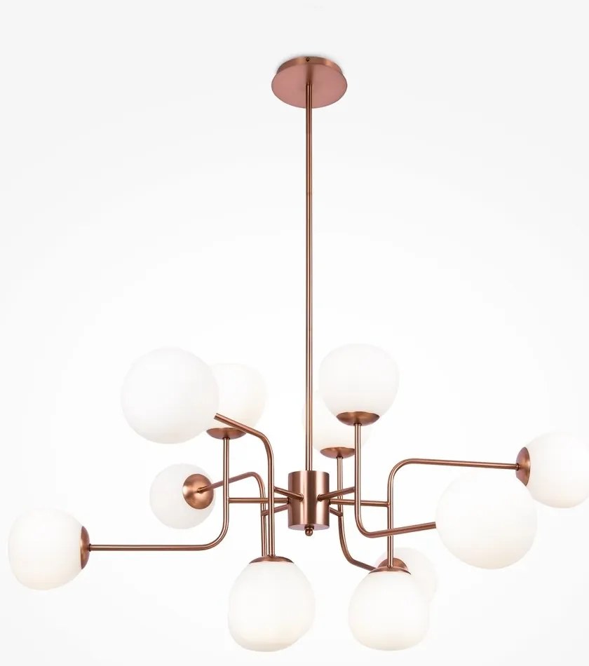 Candelabru design deosebit cu 12 surse de lumina Erich MYMOD221-PL-12-G