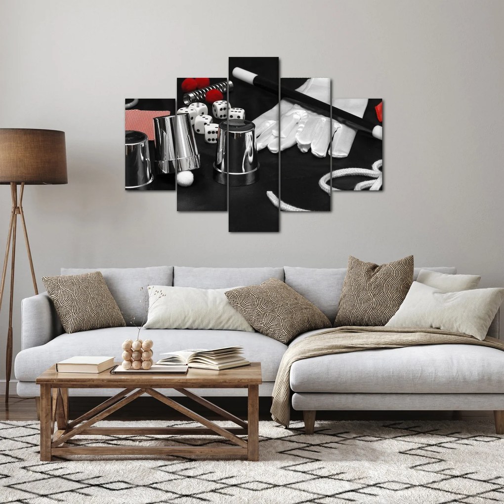 Tablou cu uneltele de magie (150x105 cm)