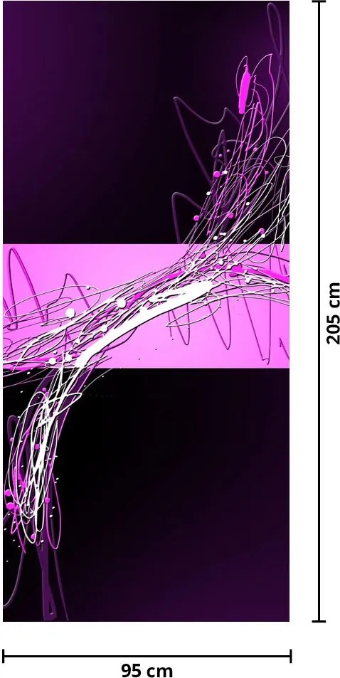 Fototapet pentru ușă - Abstract (95x205cm)