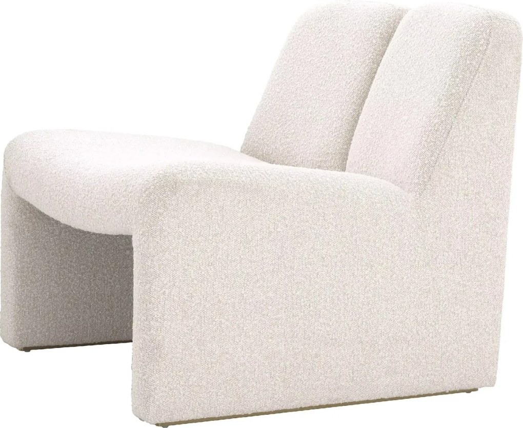 Fotoliu deosebit design LUX Macintosh Bouclé cream