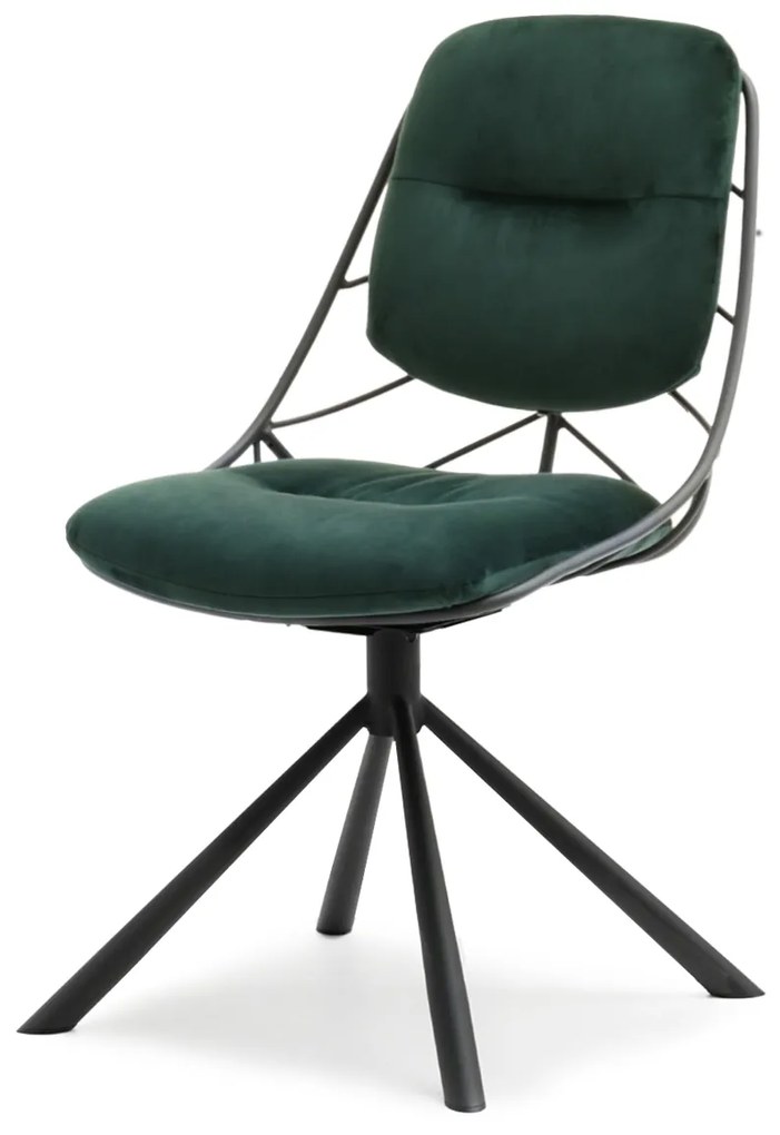 Scaun Brooklyn (verde + negru). 1110974