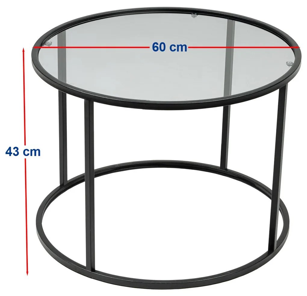Măsuță de cafea Startis Black