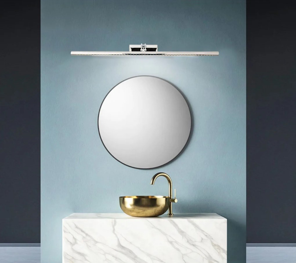 Aplica LED pentru oglinda 15W 106CM APP367-1W argintie
