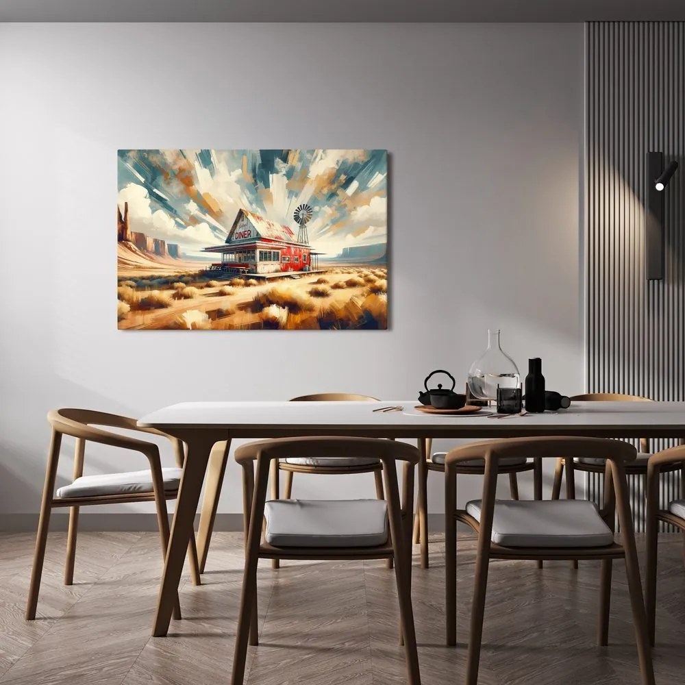 Tablou local solitar