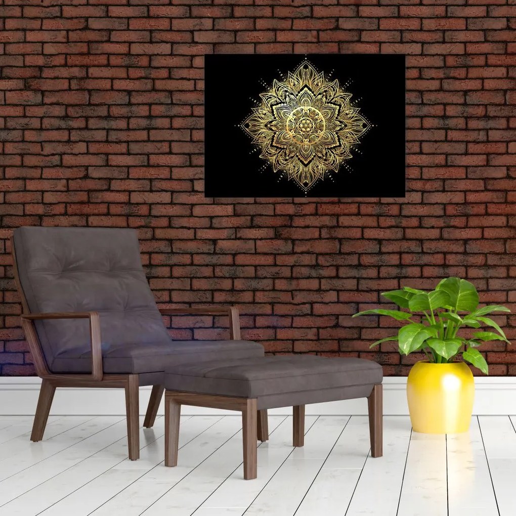Tablou - Mandala bogăției (70x50 cm)