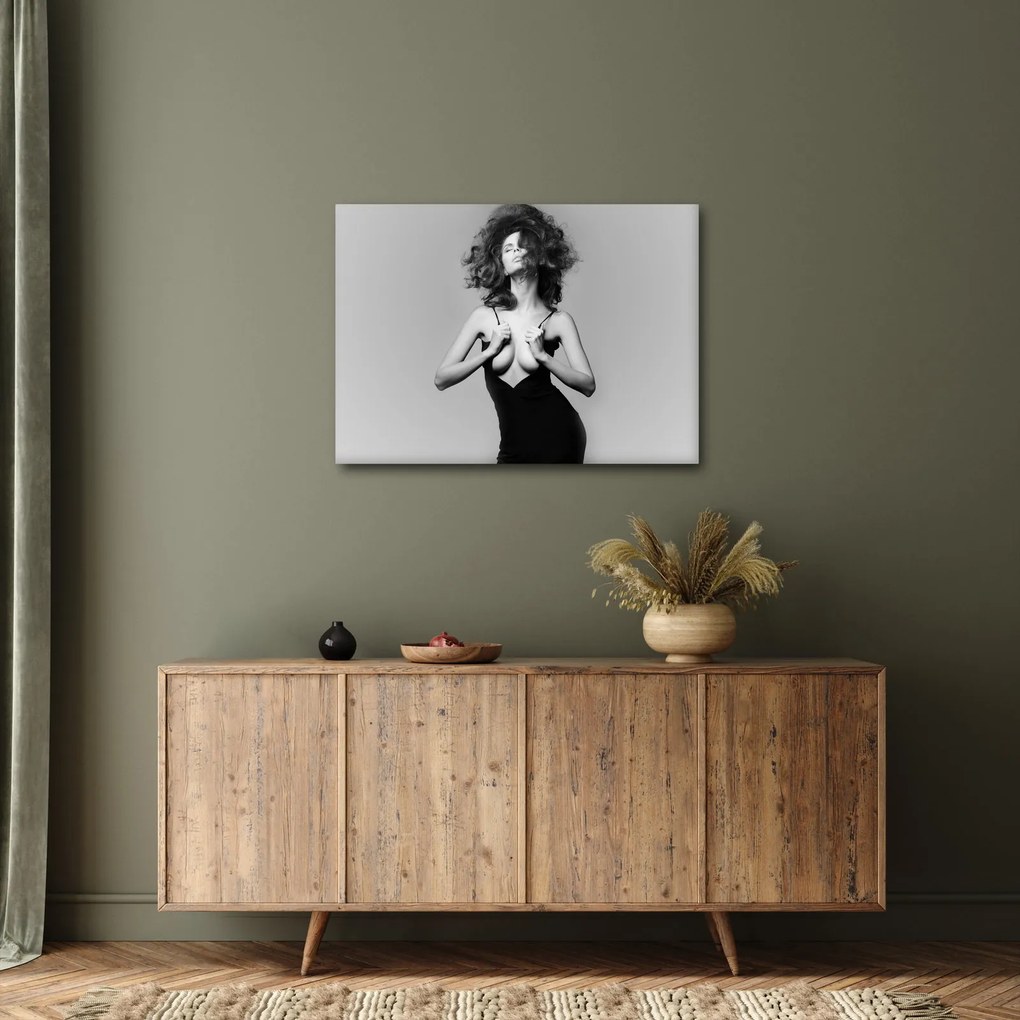Tablou - Femeia în negru (70x50 cm)