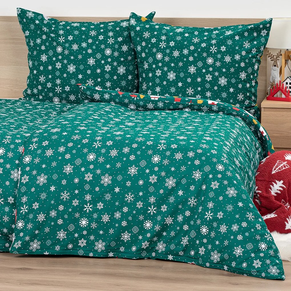 Lenjerie de pat din bumbac 4Home Polar Bear, 140 x200 cm, 70 x 90 cm