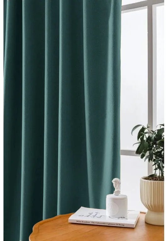 Draperie opaca VELVET 140x250 cm, turcoaz Agatat: Rejansa