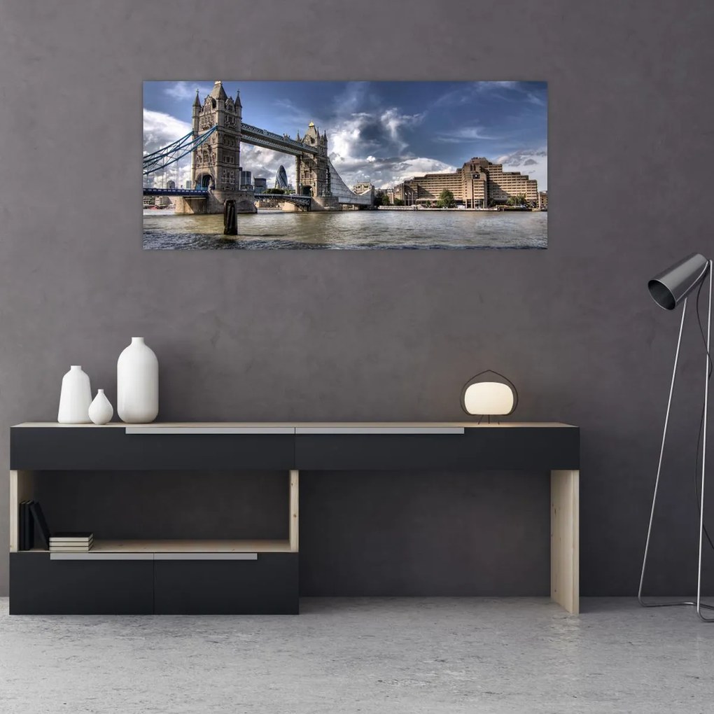 Tablou - Tower Bridge din Londra (120x50 cm)