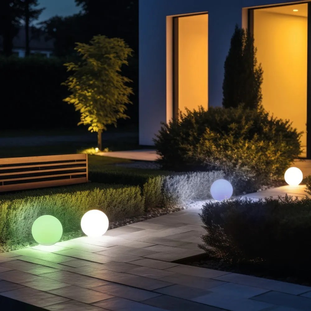 Corp de iluminat pentru exterior LED solar (înălțime 28 cm) Melo – Trio
