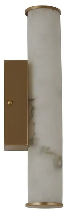 Aplica LED de perete baie metal aurie Wales