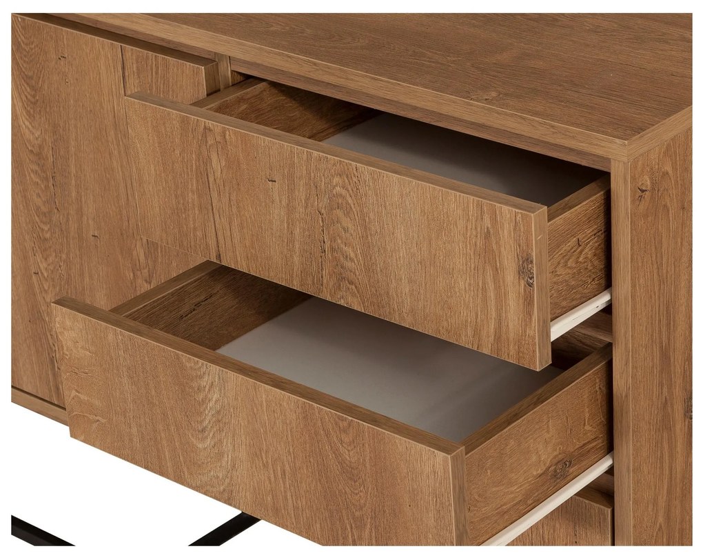Mobilier living Lexuna 20 (Nuc + Negru). 1089110