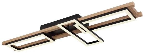 Plafonieră LED dimabilă Globo 67266D1 ILLA LED/30W/230V + telecomandă