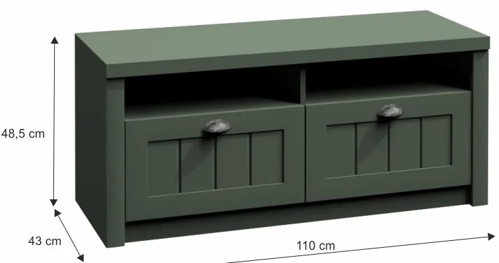 Comodă LWK Provense (verde). 1016794