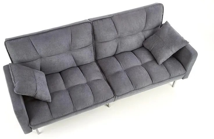 Canapea extensibila Roberto gri - H86 cm