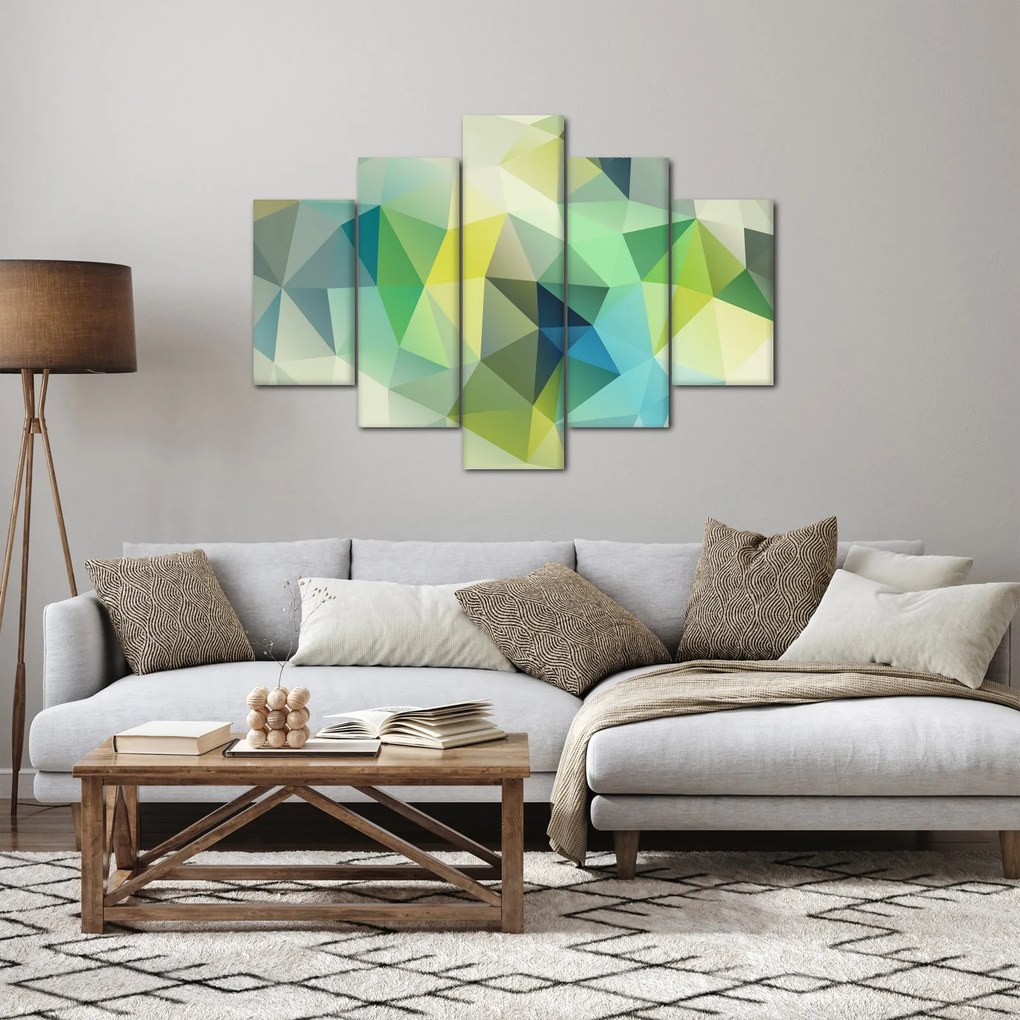 Tablou abstracțiunii geometrice (150x105 cm)
