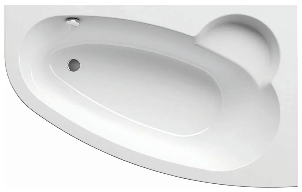 Ravak C491000000 - Cadă de colț ASYMMETRIC 170x110 cm acrilic/alb