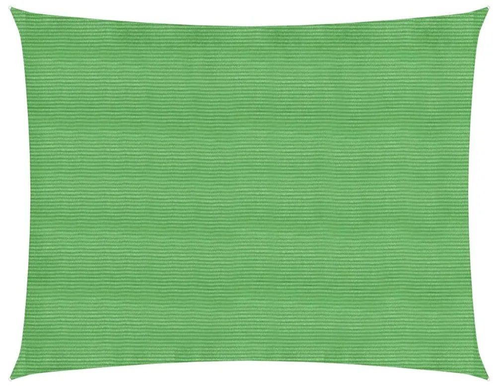 Panza parasolar, verde deschis, 3,5x4,5 m, HDPE, 160 g m  ²