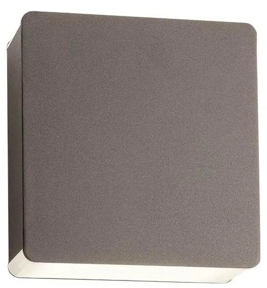 Redo 01-2384 - Aplica LED de perete TABLET, 11W/230V, 3000K, CRI 90, negru