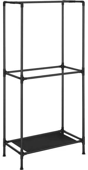 Suport Cu 3 Sine Pentru Haine, Negru, 95 Cm