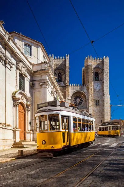 Fotografie Lisbon trams, Jorg Greuel