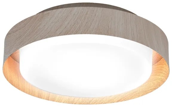 Osram - Plafonieră ORBIS MADRID 2xE27/10W/230V Ø 29 cm, finisaj lemn