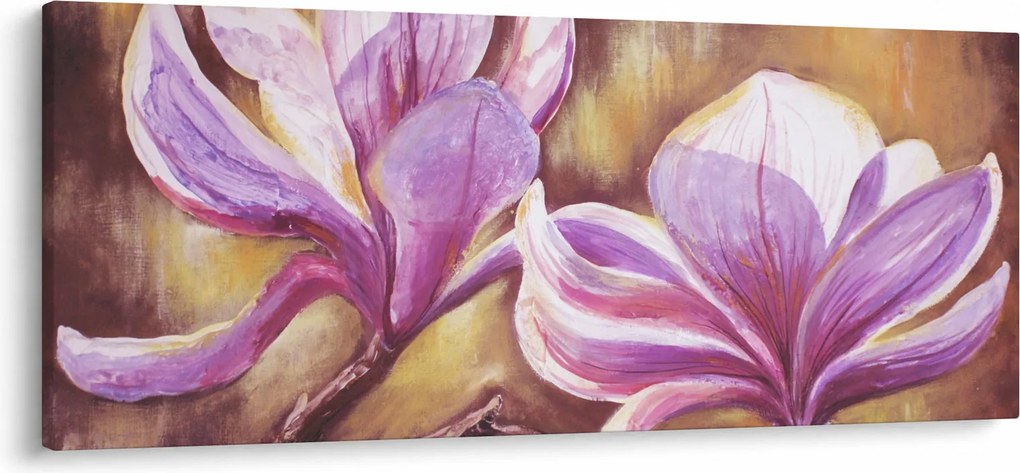 Tablou - Flori de magnolie (120x50 cm)