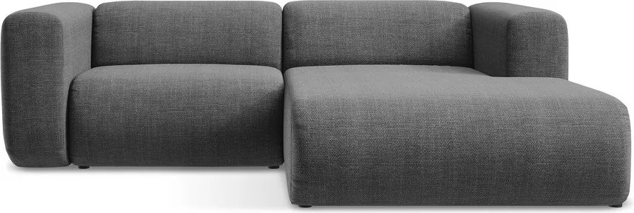 Colțar gri (cu colț pe partea dreaptă/cu șezlong) Ekahi – Makamii