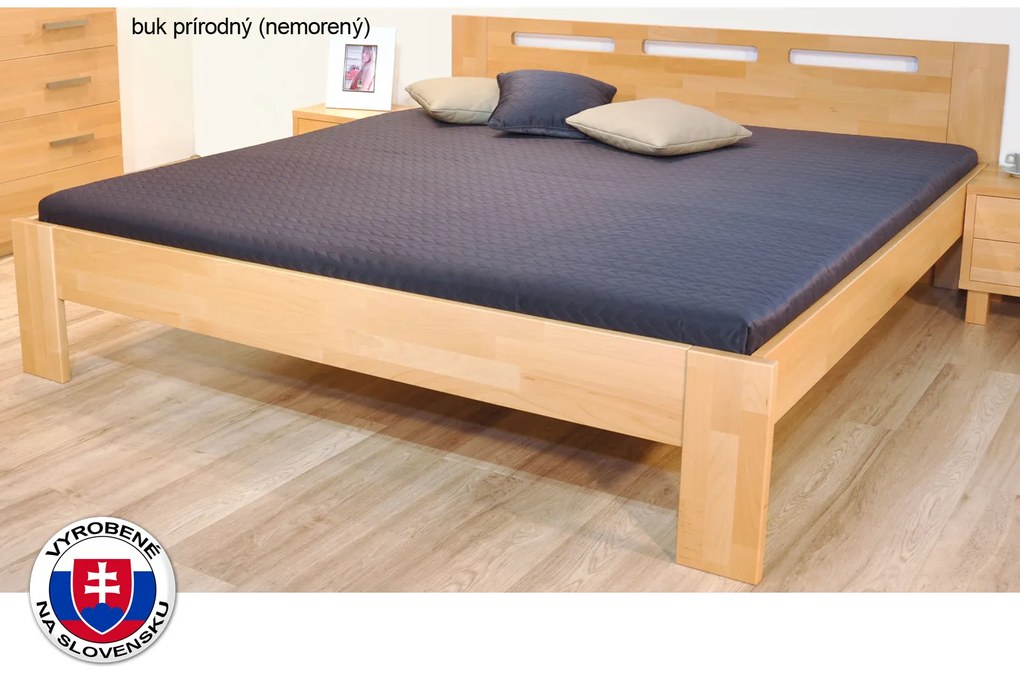 Pat de o persoană 90 cm Neoma (masiv). 745001