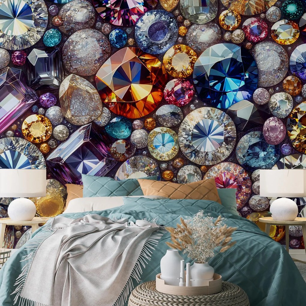 Fototapet - Diamante colorate (147x102 cm)