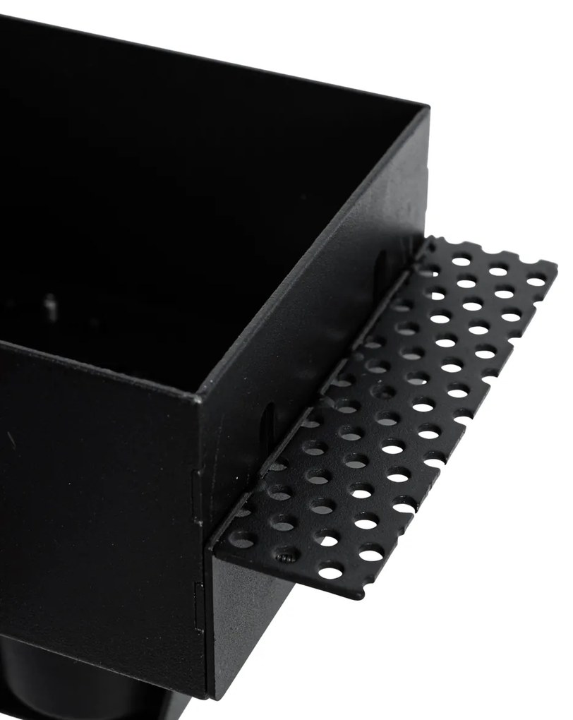 Set de 6 spoturi incastrate negre GU10 70mm fara rama - Oneon