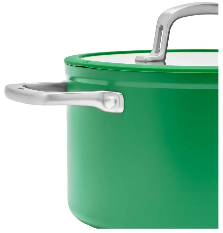 Oală cu capac/cu suprafață ceramică 5,5 l adecvată pentru plita cu inducție Meda 3.0 – FABINI