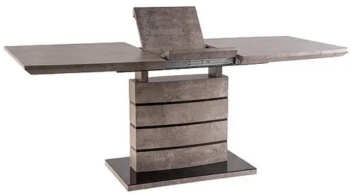 Masa de bucaterie Taylor 140 x 80 cm, gri