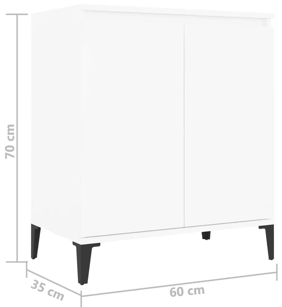 Servanta, alb, 60x35x70 cm 1, Alb